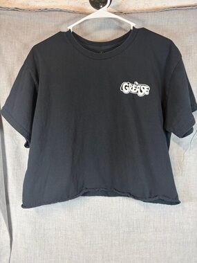 Grease Movie T Birds Cropped Tee
